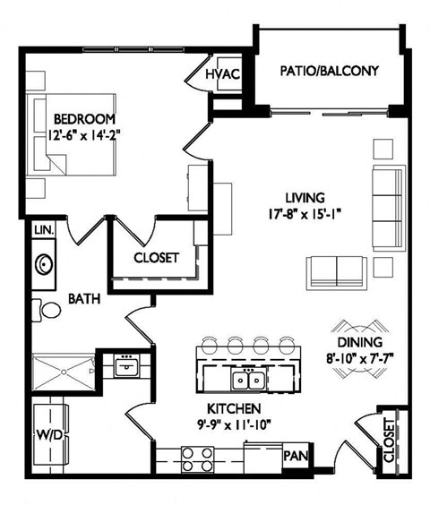 W197 N4950 Hickory St 1-2 Beds Apartment, Townhouse, Market Rate, Highlands Communities 55+ Age Restricted for Rent - Photo Gallery 101